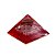 Orgonite Pirâmide Autoestima Pedra do Sol 4cm - Imagem 1