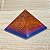 Orgonite Pirâmide Símbolo Reiki Om Cho ku Rei Angulação Queóps 7cm - Imagem 2