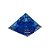 Orgonite Pirâmide Sodalita Memorização e Foco 6cm - Imagem 1