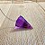 Pendulo de Orgonite Raio Violeta Transmutação Ametista 3 cm - Imagem 3