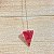 Pêndulo Orgonite Raio Quartzo Rosa Amor e Relacionamento 3cm - Imagem 2