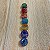 Orgonite 7 Chakras 1,5 cm Equilíbrio Alinhamento de Energia - Imagem 2