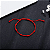 kit 5 Pulseiras Kabbalah 7 Nós Vermelha Proteção Sorte Afasta o Mal - Imagem 4
