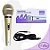 MICROFONE DINAMICO MUD-515 PRATA  MXT - Imagem 1
