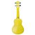 UKULELE SOPRANO 21 ABS TAMPO TIPO FLAMED OKUME AMARELO C/CAPA SERIE COLOR WINNER - Imagem 4