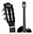 VIOLAO 39´´ ACUSTICO CUTWAY PRETO MXT - Imagem 2