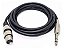 CABO MICROFONE  J.J.F  P10 MONO + XLR FEMEA 1,5 METROS - Imagem 1