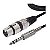 CABO MICROFONE  J.J.F  P10 MONO + XLR FEMEA 1,5 METROS - Imagem 2