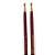BAQUETA LIVERPOOL LISA 7A MADEIRA PREMIUM VERMELHA EMBORRACHADA - Imagem 3
