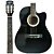 VIOLAO MXT ACUSTICO CUTWAY AÇO PRETO 39ABKC - Imagem 3