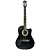 VIOLAO MXT ACUSTICO CUTWAY AÇO PRETO 38ABKC - Imagem 1
