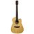 VIOLÃO FOLK AÇO ELETROACÚSTICO CUTWAY MXT NATURAL FOSCO QAG41-EQNT - Imagem 1