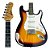 GUITARRA ELETRICA STRATOCASTER SUNBURST MXT MST-SW6S - Imagem 2