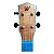 UKULELE SOPRANO 21 ABS TAMPO TIPO FLAMED OKUME AZUL SERIE COLOR WINNER - Imagem 3