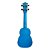UKULELE SOPRANO 21 ABS TAMPO TIPO FLAMED OKUME AZUL SERIE COLOR WINNER - Imagem 2