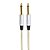 CABO MXT P10+P10 5 METROS REVESTIDO DOURADO MARROM - Imagem 1
