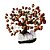 Árvore de Jaspe Vermelha com Base de Ametista 1.780kg - Imagem 1