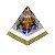 Orgonite Personalizado Pirâmide 10cm - Imagem 1