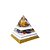 Orgonite Personalizado Pirâmide com Hematita Magnetizada 16cm - Imagem 2