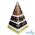 Orgonite Personalizado Pirâmide com Hematitas Magnetizadas 46 a 51cm - Imagem 2