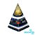 Orgonite Personalizado Pirâmide com Hematita Magnetizada 17 a 19cm - Imagem 2