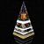 Orgonite Personalizado Pirâmide com Hematitas Magnetizadas 25cm - Imagem 1