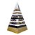 Orgonite Personalizado Pirâmide com Hematitas Magnetizadas 62cm - Imagem 3