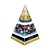Orgonite Personalizado Pirâmide com Hematita Magnetizada 20 a 22cm - Imagem 1
