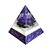 Orgonite Mini Pirâmide de 7cm - Roxo - Imagem 1