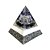 Orgonite Mini Pirâmide de 7cm - Prata - Imagem 1