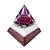 Orgonite Mini Pirâmide de 7cm - Rosa - Imagem 1