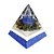 Orgonite Pirâmide de 10cm - Azul - Imagem 1