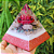 Pronta Entrega - Orgonite Pirâmide de 10cm Rosa - Imagem 1