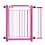 PORTAO PET ARAMADO C/ PROLONGAMENTO ROSA ACOMIX 80X70CM COM EXT 10CM - Imagem 1
