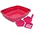 Kit Cat Rosa - Bandeja, 2 Comed E Pa Hig Mista - Imagem 2