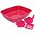 Kit Cat Rosa - Bandeja, 2 Comed E Pa Hig Mista - Imagem 1