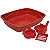 Kit Cat Vermelho - Bandeja, 2 Comed E Pa Hig Mista - Imagem 2