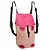 Bolsa De Transporte São Pet Frontal Algodão Rosa Nº2 14X28X40Cm - Imagem 3