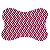 JOGO AMERICANO ZIG ZAG ROSA - Imagem 3