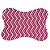 JOGO AMERICANO ZIG ZAG ROSA - Imagem 1