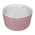 COMEDOURO PORCELANA PATA CHARME ROSA 450ml - Imagem 1