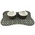 KIT PORCELANA + JOGO AMERICANO PATA CHARME MARROM - Imagem 1
