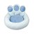 Cama Pata Urso Azul Tam.u - Imagem 1