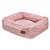 Cama Pet Comfy Rosa - Imagem 1
