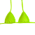 TOP CORTININHA EDEN AMARELO NEON - Imagem 1