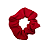 SCRUNCHIE VERMELHO - Imagem 1