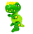 Dinossauro de Brinquedo Didático Monta Desmonta com chave de fenda - Imagem 2