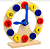 Brinquedo Relógio Educativo Pedagógico Madeira Ecológico - Wood Toys - Imagem 1