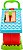 Brinquedo Educativo Casinha da Vovo Encaixe Formas, Elka, Sortido, Tamanho Único - Imagem 3
