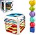 Brinquedo educativo cubo didático 2 em 1 para bebês - Imagem 1